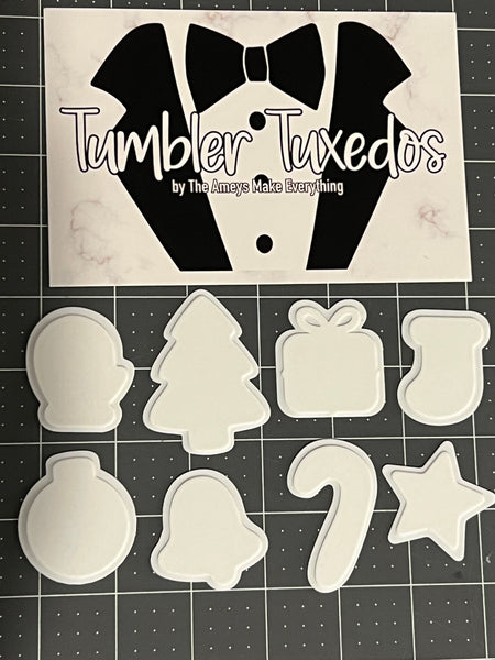 Christmas Cookie - Tumbler Tuxedo