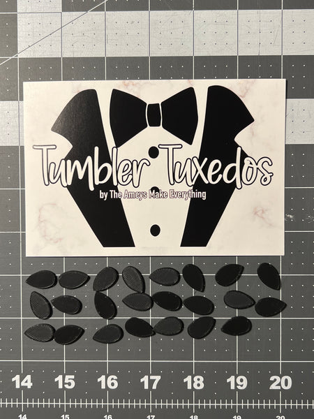 Watermelon Seeds- Tumbler Tuxedo