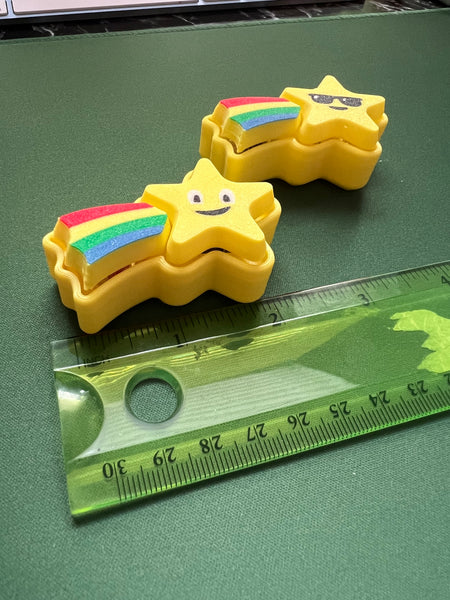 Shooting Star Clicker/Fidget (2 Clickers)