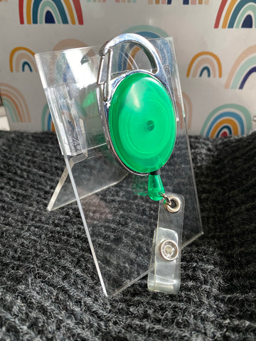 Single Badge reel acrylic stand