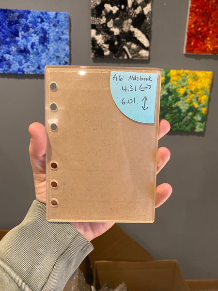 A6 Notebook Acrylic Blank