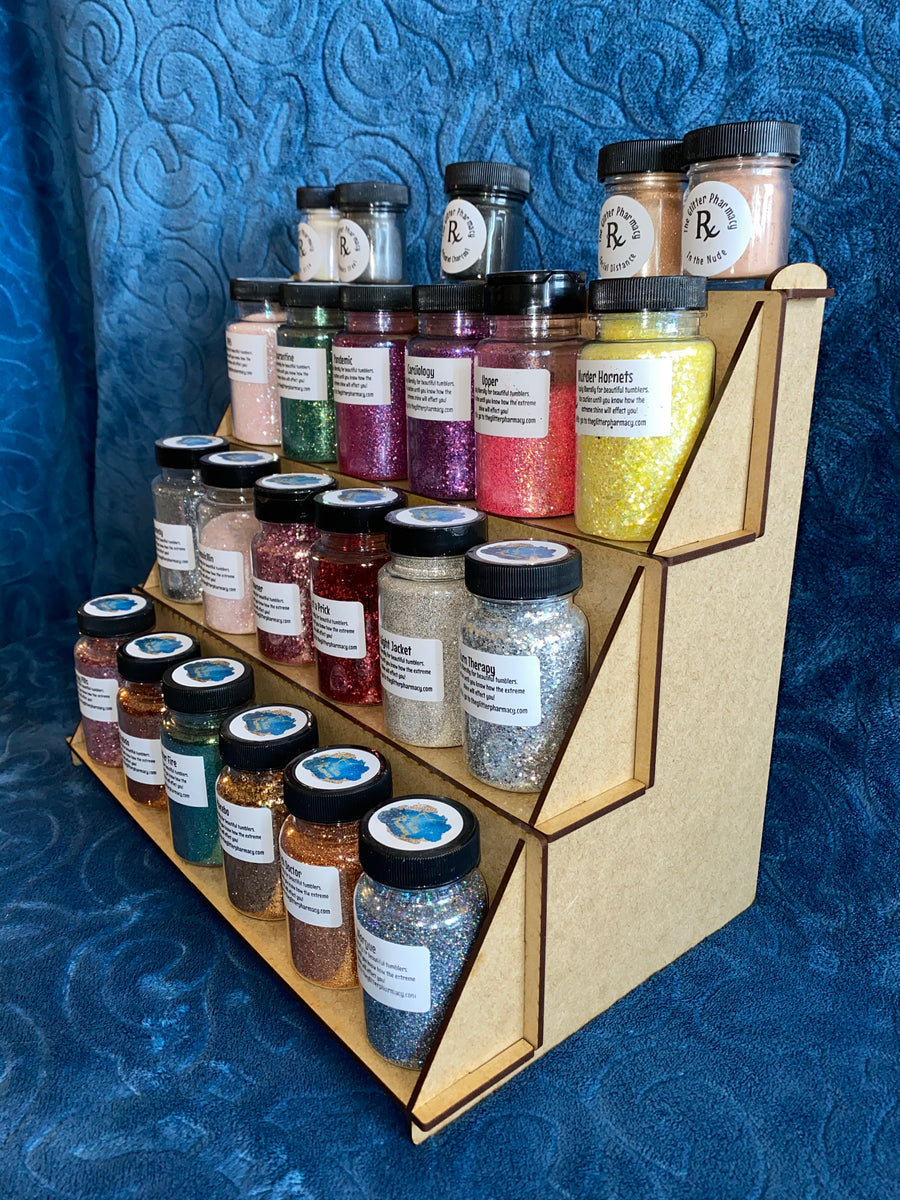 Tiered Glitter/Supplies Stand – The Ameys Make Everything, LLC
