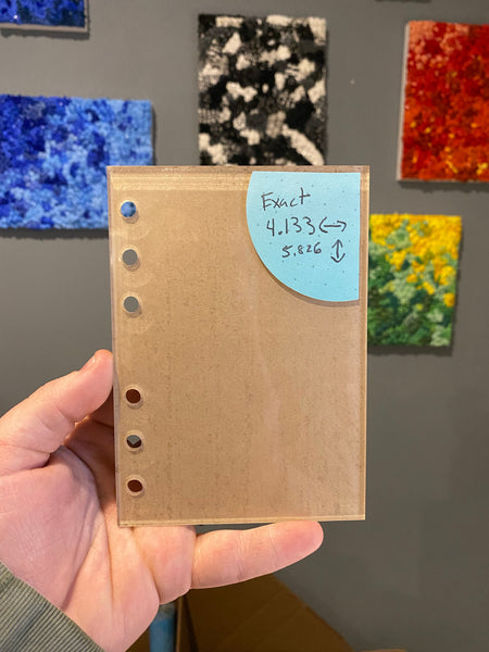 A6 Notebook Acrylic Blank